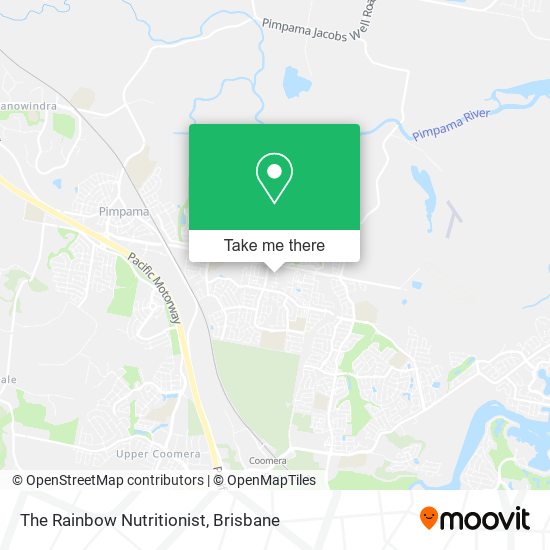 The Rainbow Nutritionist map