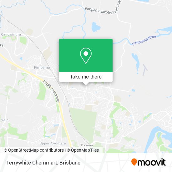 Terrywhite Chemmart map