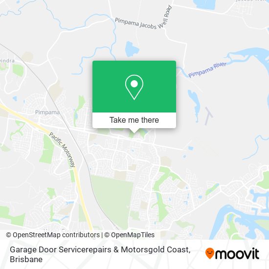 Garage Door Servicerepairs & Motorsgold Coast map