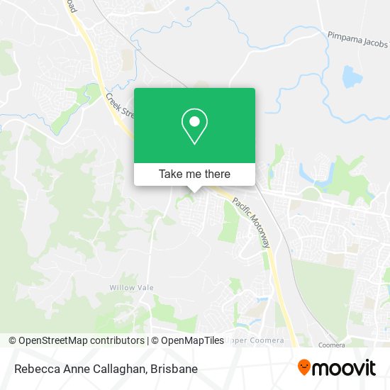 Rebecca Anne Callaghan map