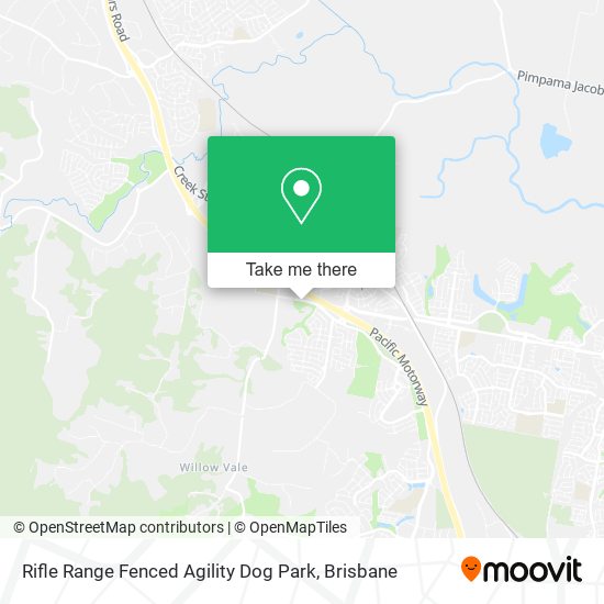 Rifle Range Fenced Agility Dog Park map