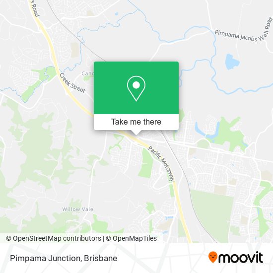 Pimpama Junction map