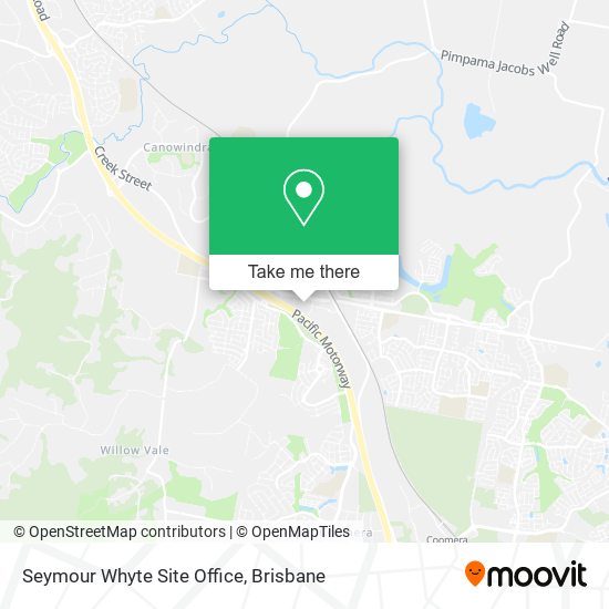 Seymour Whyte Site Office map