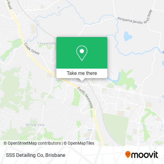 SSS Detailing Co map