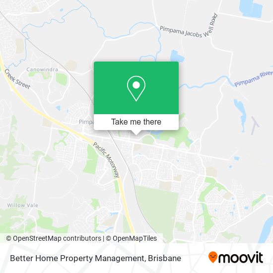 Better Home Property Management map