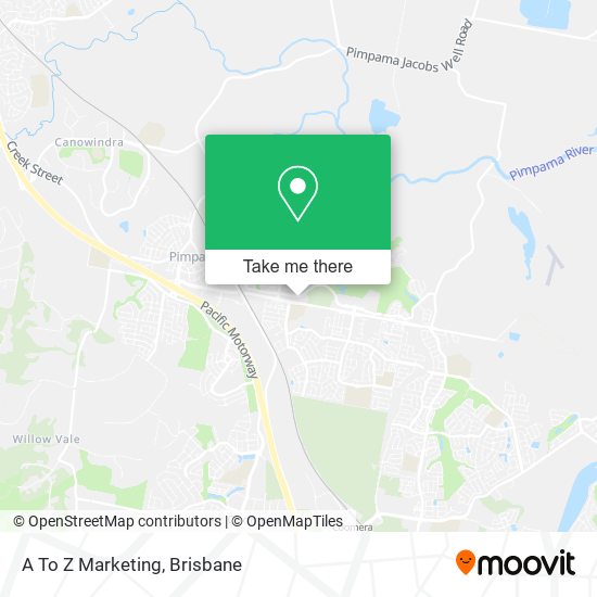 A To Z Marketing map