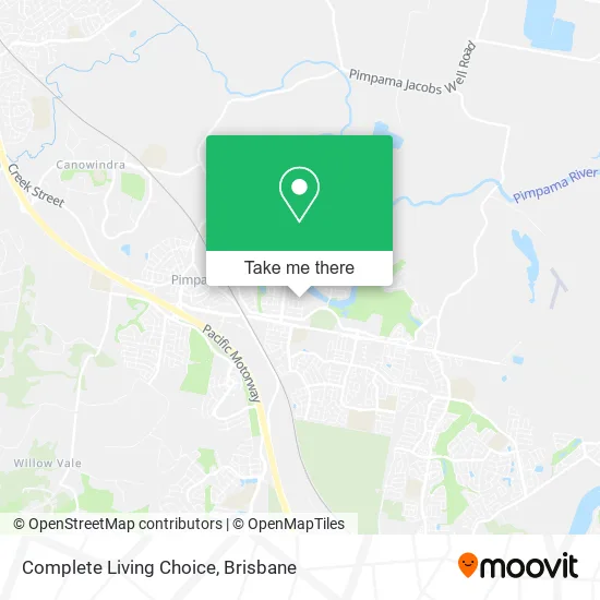 Complete Living Choice map