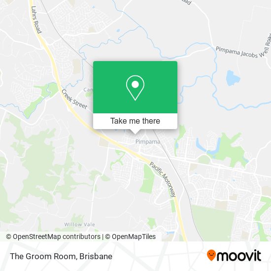 The Groom Room map