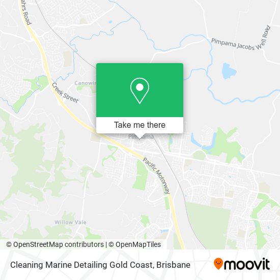 Cleaning Marine Detailing Gold Coast map