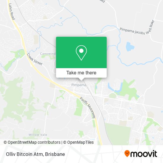 Olliv Bitcoin Atm map