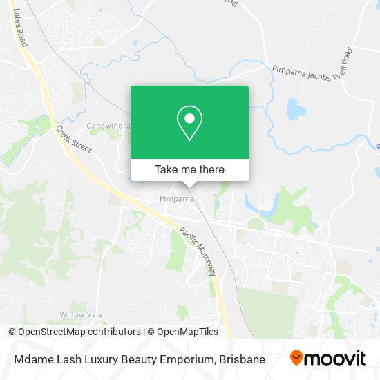 Mdame Lash Luxury Beauty Emporium map
