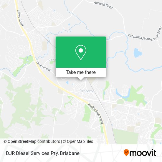 DJR Diesel Services Pty map