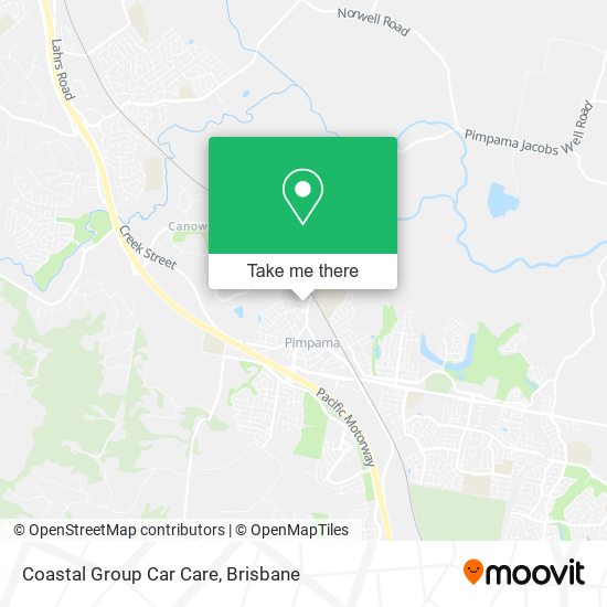 Coastal Group Car Care map