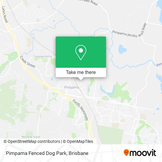 Pimpama Fenced Dog Park map