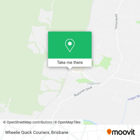 Wheelie Quick Couriers map