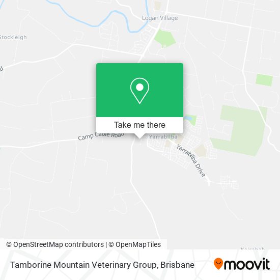 Tamborine Mountain Veterinary Group map