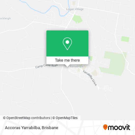 Accoras Yarrabilba map