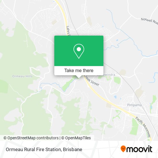 Ormeau Rural Fire Station map