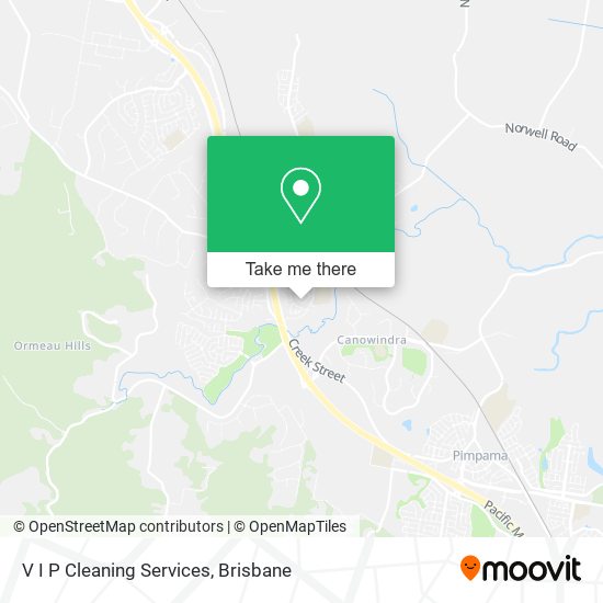 V I P Cleaning Services map