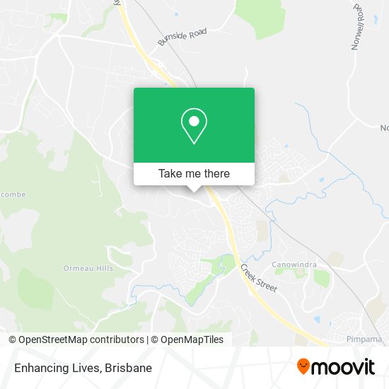 Enhancing Lives map