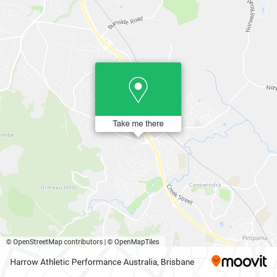 Harrow Athletic Performance Australia map