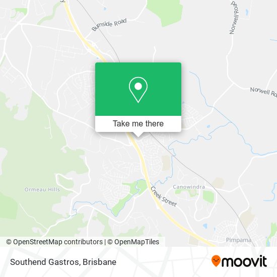 Southend Gastros map