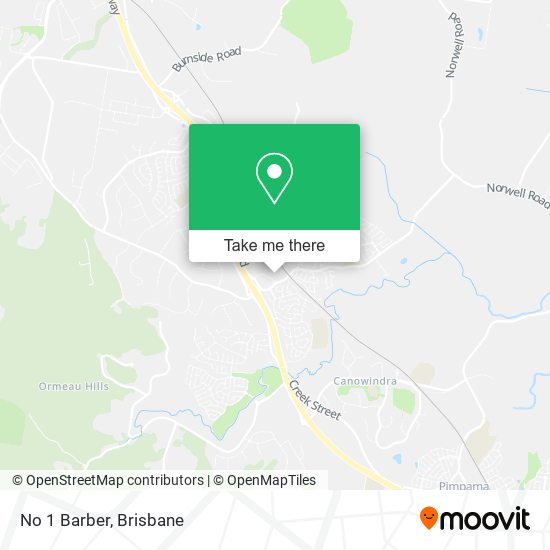 No 1 Barber map