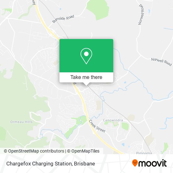 Chargefox Charging Station map