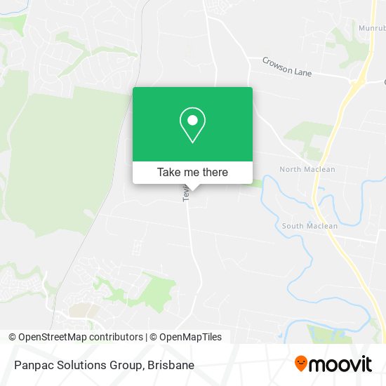 Panpac Solutions Group map