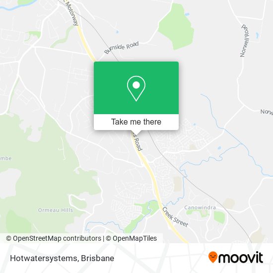 Hotwatersystems map