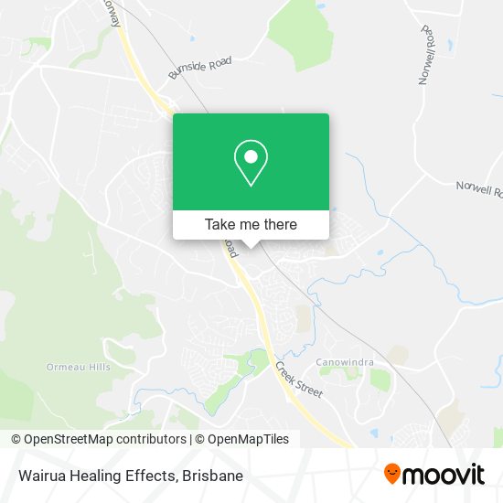 Wairua Healing Effects map