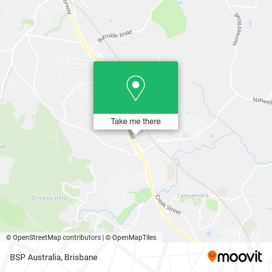 BSP Australia map