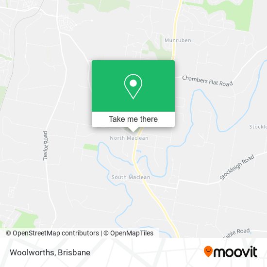 Woolworths map
