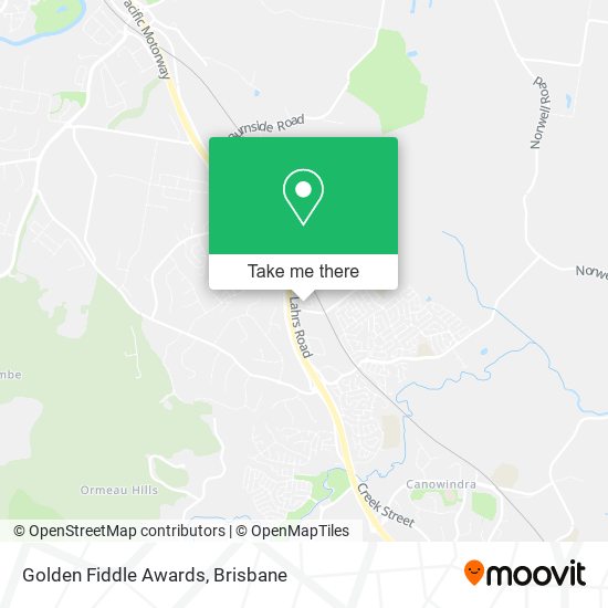 Golden Fiddle Awards map
