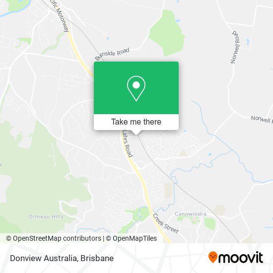 Donview Australia map