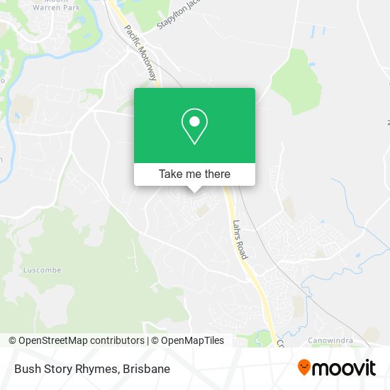 Bush Story Rhymes map