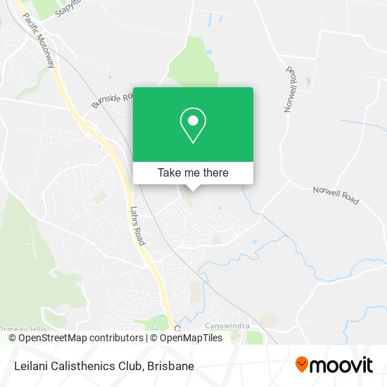 Leilani Calisthenics Club map