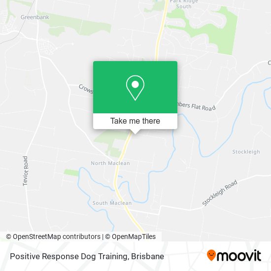 Positive Response Dog Training map