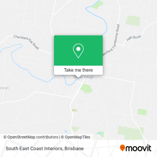 South East Coast Interiors map