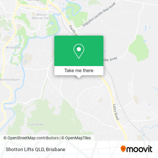Shotton Lifts QLD map