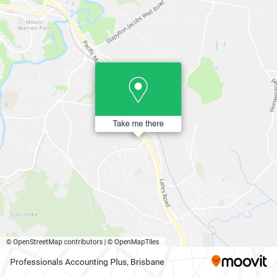 Professionals Accounting Plus map