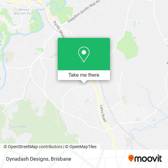 Dynadash Designs map