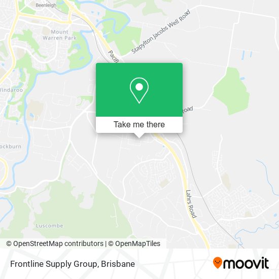 Frontline Supply Group map