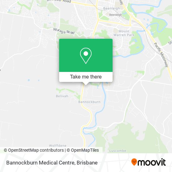 Bannockburn Medical Centre map
