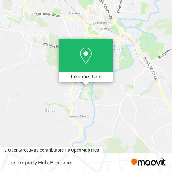 The Property Hub map