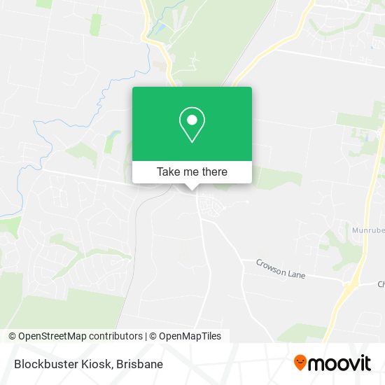 Blockbuster Kiosk map