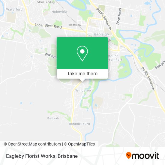 Eagleby Florist Works map