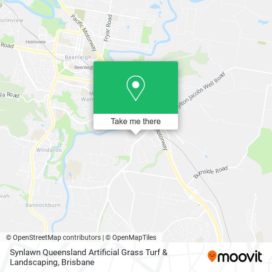 Mapa Synlawn Queensland Artificial Grass Turf & Landscaping