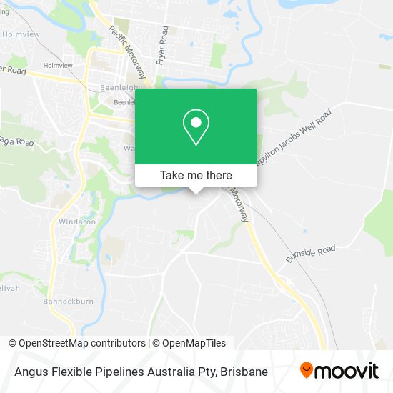 Angus Flexible Pipelines Australia Pty map