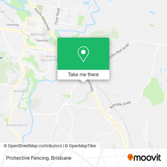 Protective Fencing map